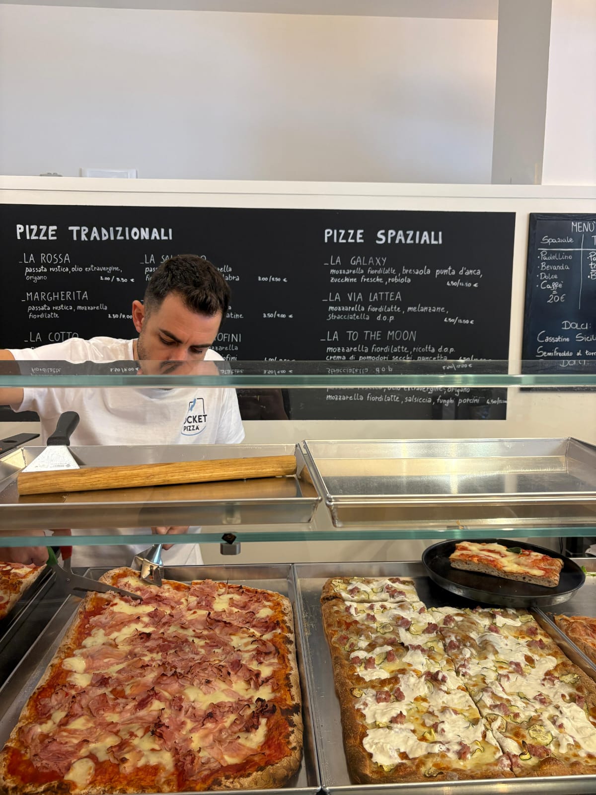 Pizze in teglia Rocket Pizza